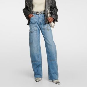 RE/DONE MID RISE WORKWEAR JEANS